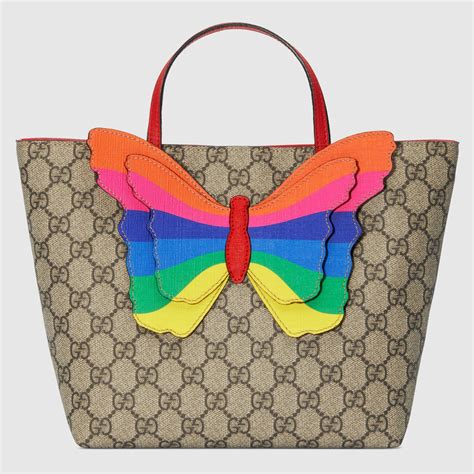 gucci kids butterfly bag|gucci bag with butterfly buckle.